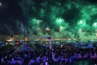 , Le vol de Franky Zapata et feu d&rsquo;artifice du 14 juillet sur le Vieux-Port en images, Made in Marseille