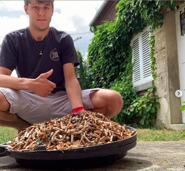 Un ingénieur français invente la doudoune à base de mégots de cigarettes