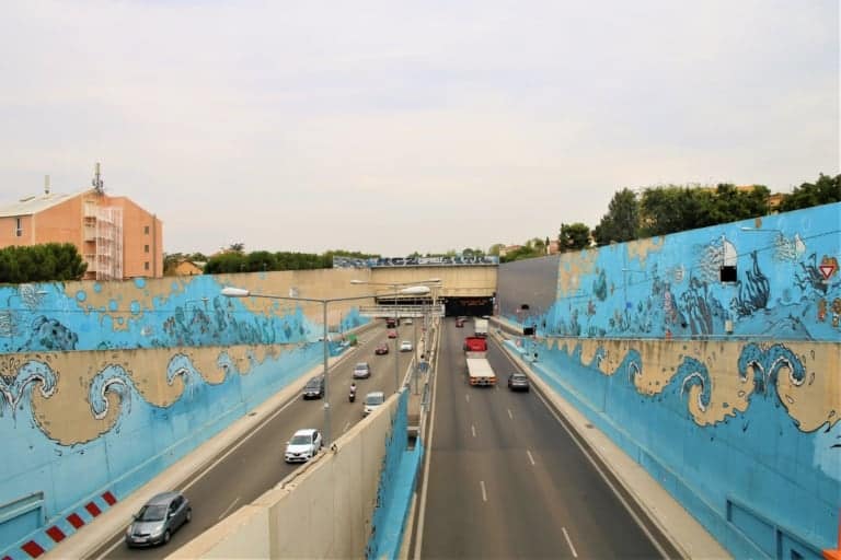 Street-art : une fresque de 260 mètres en projet sur l&rsquo;autoroute A7 à Marseille