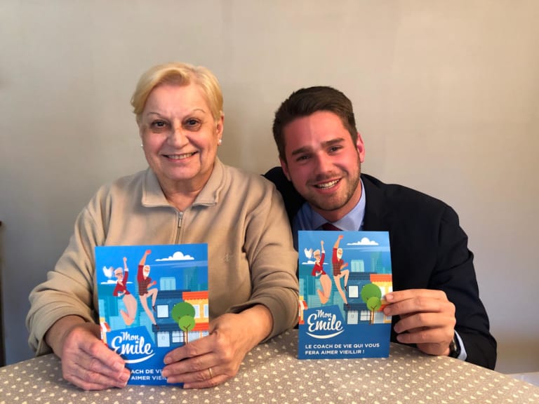 Mon Emile, la start-up marseillaise qui s&rsquo;engage auprès des seniors