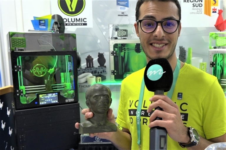 Imprimantes 3D : la société Volumic rafle deux awards au CES de Las Vegas