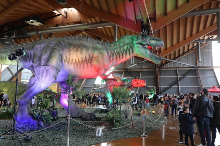 A la découverte du monde perdu des dinosaures au Parc Chanot