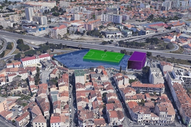 Enfin un stade pour les 2e et 3e arrondissements de Marseille