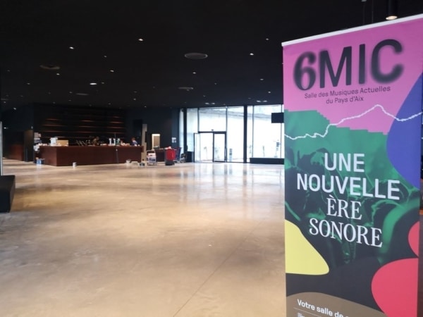 , 6MIC, visite en avant-premi&egrave;re de la nouvelle salle de concerts d&rsquo;Aix-en-Provence, Made in Marseille