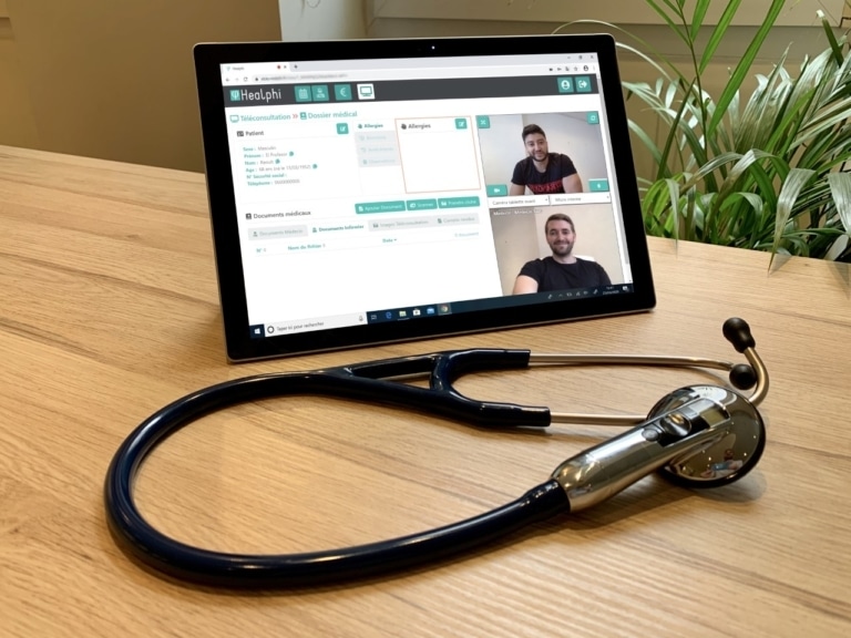 Healphi propose aux médecins un logiciel de consultation médicale 100% gratuit