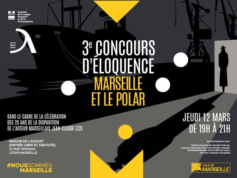 3ème concours d’éloquence : « Marseille et le polar »