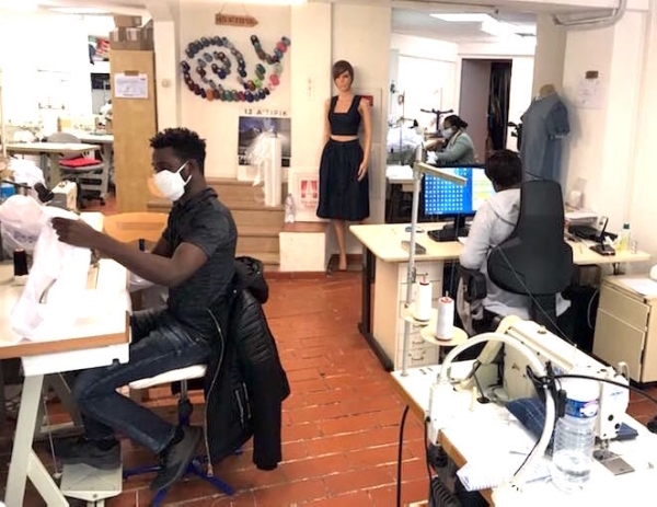 , Fask : une mobilisation solidaire de 600 couturiers va produire 50.000 masques, Made in Marseille