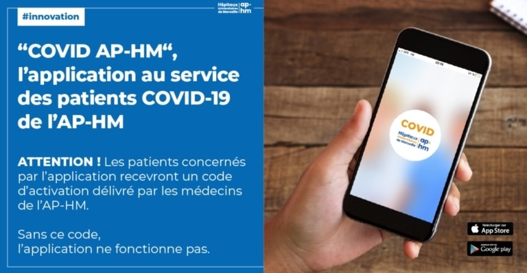 Covid-19 : L&rsquo;AP-HM propose une application pour assurer le suivi de ses patients