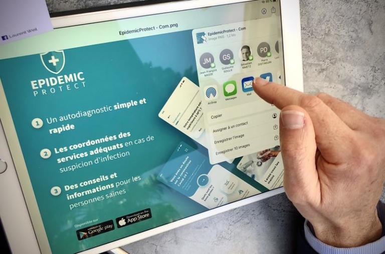Coronavirus : Epidemic Protect, l’application pour s&rsquo;auto-diagnostiquer et se rassurer