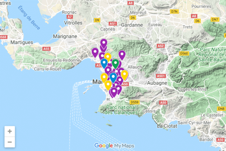 Covid-19 – Retrouvez la carte interactive de tous les centres de dépistages à Marseille