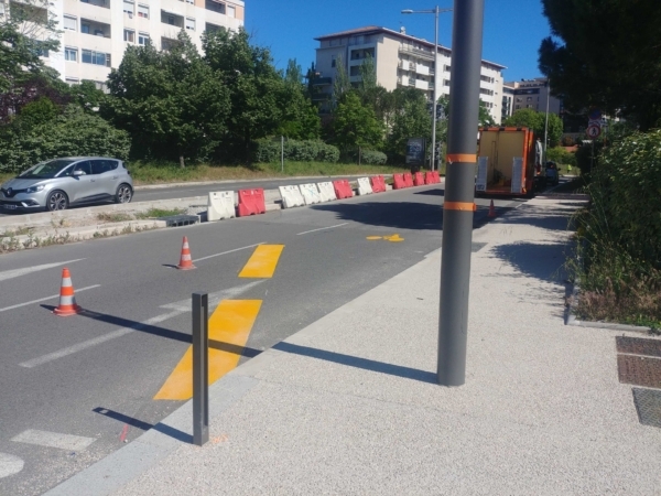 amenagement-piste-cyclable-provisoire-temporaire-aix-provence