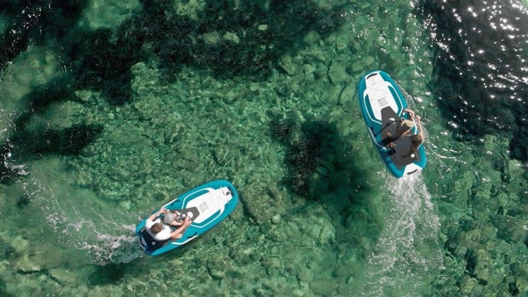 L&rsquo;entreprise Next Blue Tech lève des fonds pour développer sa trottinette des mers