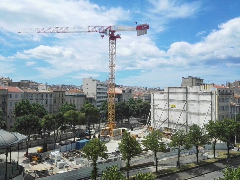 Reprise du chantier pour le cinéma Artplexe Canebière avec son restaurant en rooftop