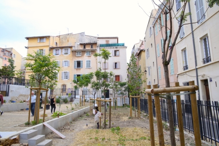Le jardin partagé du Panier, espace d&rsquo;insertion et coin de verdure au coeur de Marseille