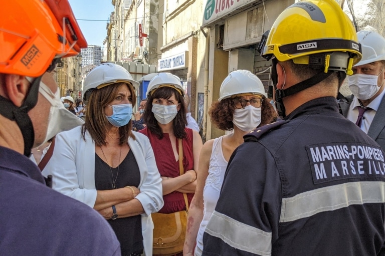 La ministre du logement en visite à Marseille : l&rsquo;État a mis « de 240 à 250 millions d&rsquo;euros »