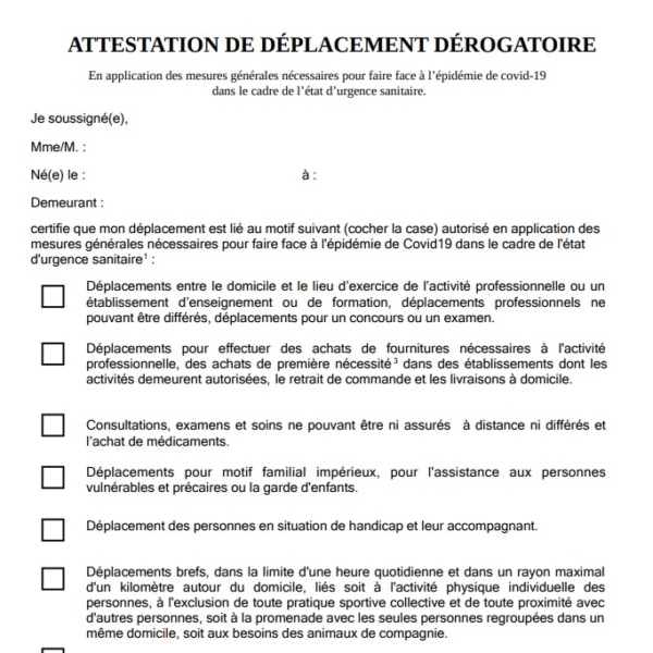, T&eacute;l&eacute;charger et comprendre les nouvelles attestations de d&eacute;placement, Made in Marseille