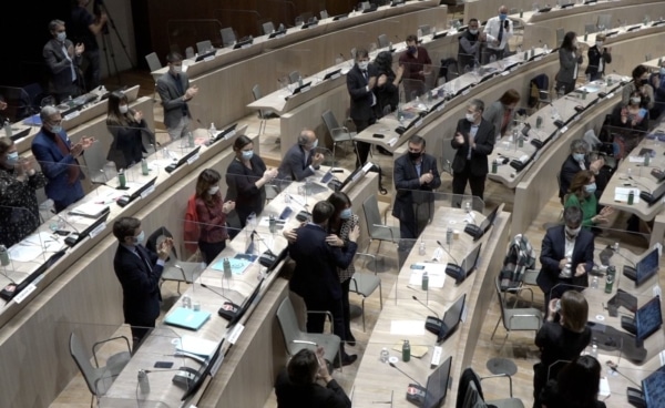 benoir-payan-michele-rubirola-conseil-municpal-marseille