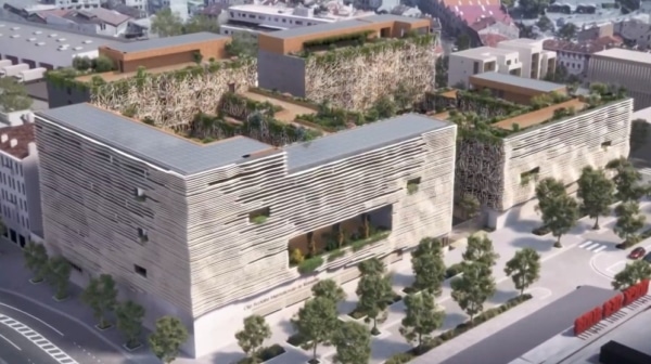 , La Cit&eacute; scolaire internationale imagin&eacute;e par Ricciotti et Carta se d&eacute;voile en images, Made in Marseille