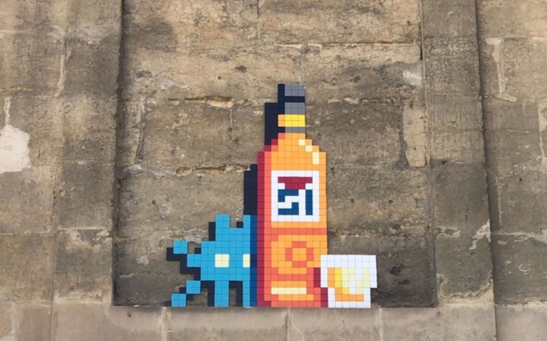 Street-art : Les Space Invaders envahissent Marseille
