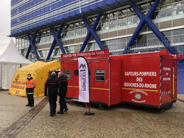 , Les pompiers du d&eacute;partement renforcent le dispositif de tests Covid avant les f&ecirc;tes, Made in Marseille