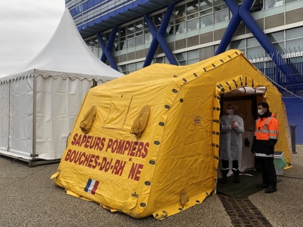 , Les pompiers du d&eacute;partement renforcent le dispositif de tests Covid avant les f&ecirc;tes, Made in Marseille
