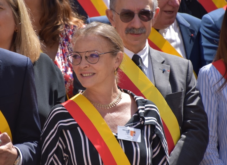 Sophie Joissains, candidate au fauteuil de maire d&rsquo;Aix-en-Provence