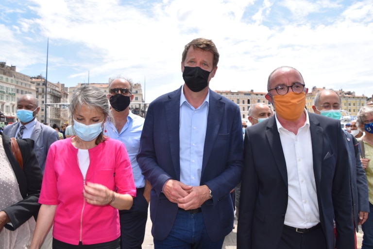 À Marseille, Yannick Jadot vient booster la campagne de Jean-Laurent Félizia