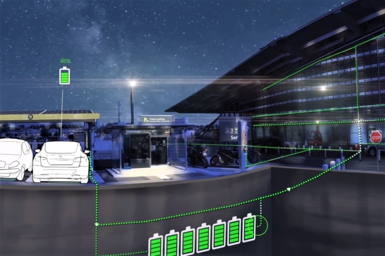 Bovlabs utilise les voitures électriques pour alimenter les grandes infrastructures