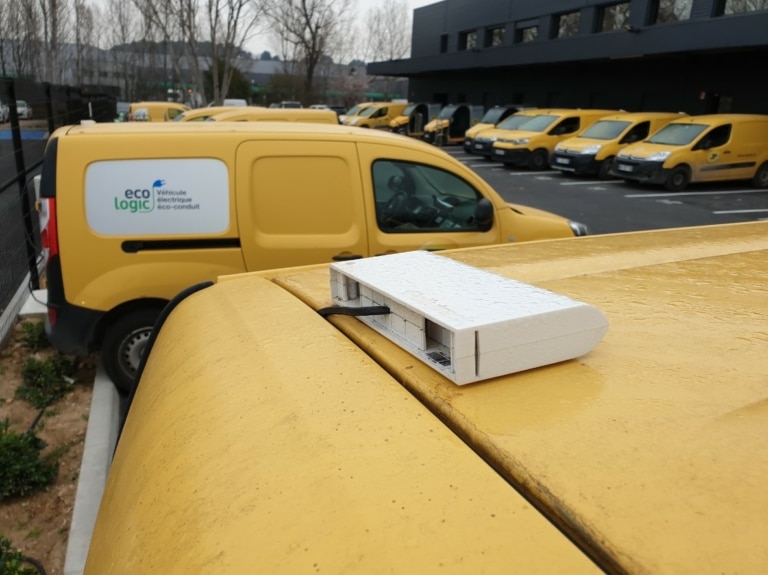 300 véhicules de La Poste équipés de capteurs pour mesurer la qualité de l&rsquo;air