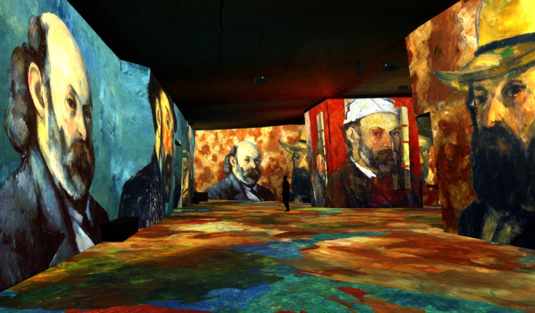 Vidéo | Cézanne et Kandinsky s&rsquo;exposent aux Carrières de Lumières jusqu&rsquo;en 2022