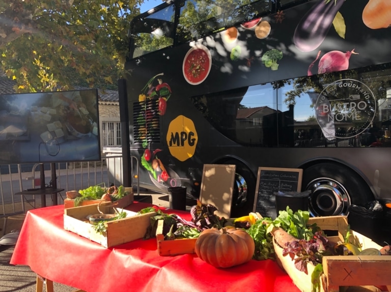 La tournée solidaire du foodtruck de Marseille Provence Gastronomie
