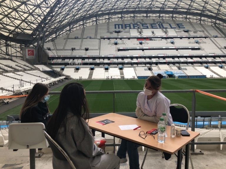 Le vaccin autorisé aux étudiants d&rsquo;Aix-Marseille au Vélodrome