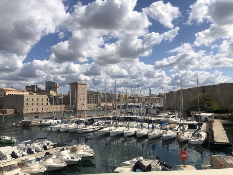 Le port de l&rsquo;anse de la Réserve se mue en village de plaisance pour les JO 2024