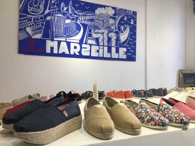 Les espadrilles marseillaises Espigas intègrent leur nouvelle boutique au Vieux-Port