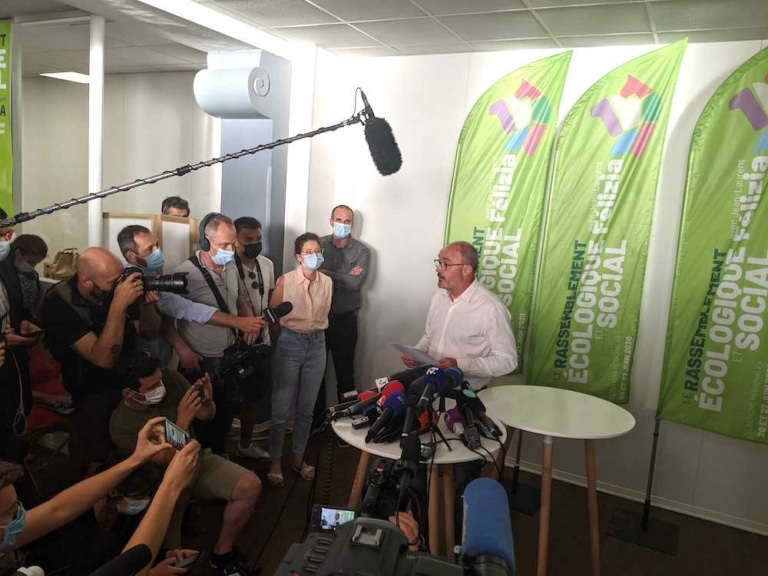 Jean-Laurent Félizia appelle à voter pour Renaud Muselier pour le second tour