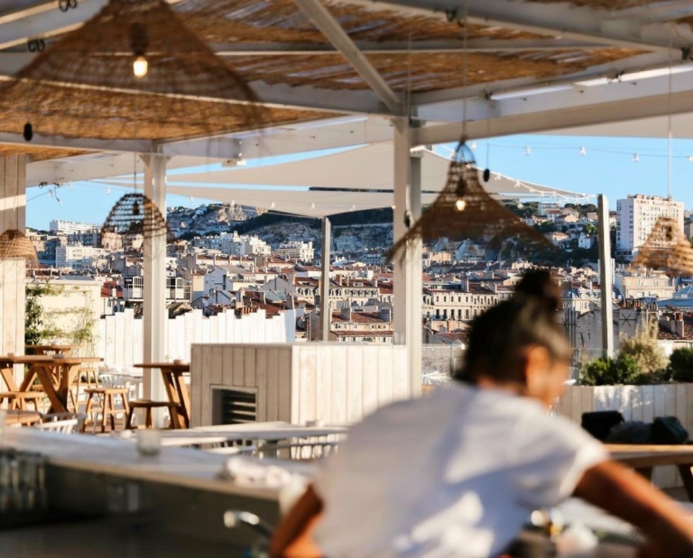 Ciel : le nouveau resto en rooftop avec une vue imprenable sur Marseille