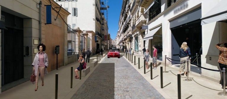 Top départ des travaux pour la requalification de la rue Grignan