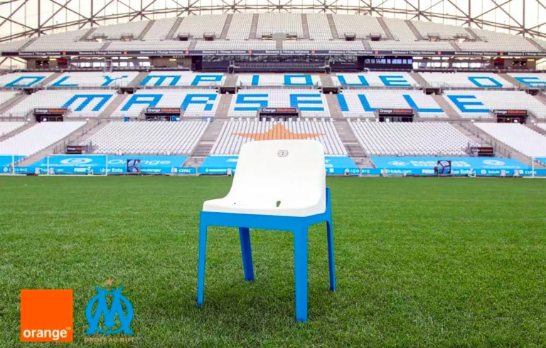 OM : Offrez-vous une chaise collector du Vélodrome pour soutenir la bonne cause