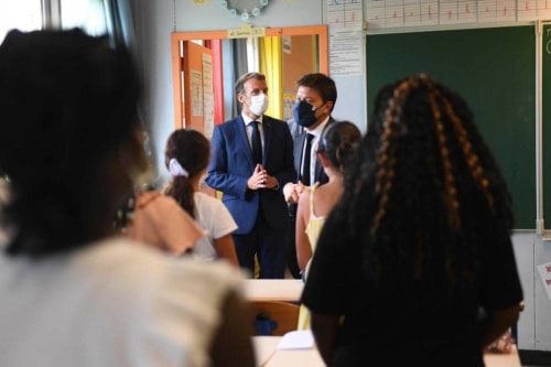 , Macron annonce un &laquo;&nbsp;financement cons&eacute;quent&nbsp;&raquo; pour la r&eacute;novation des &eacute;coles d&eacute;labr&eacute;es &agrave; Marseille, Made in Marseille