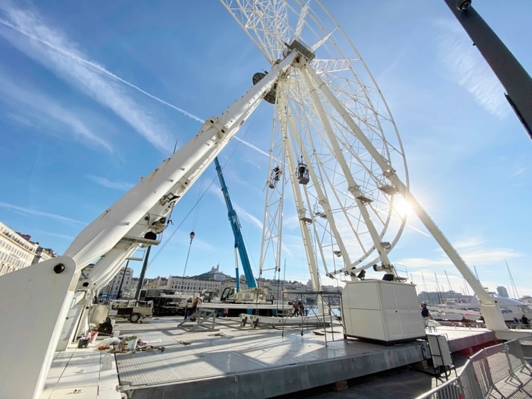 A Marseille, la grande roue est finalement de retour sur le Vieux-Port