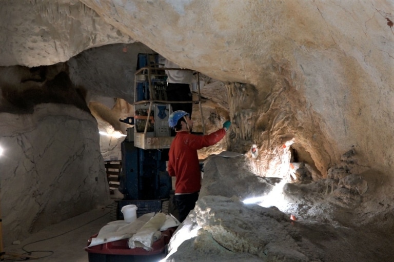 Les premières images de la réplique de la grotte Cosquer