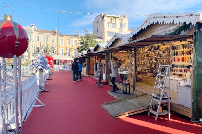 Le marché aux santons et à la céramique s&rsquo;installe dans le centre-ville d&rsquo;Aubagne