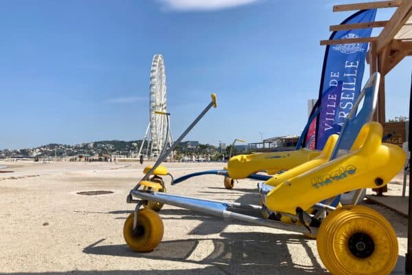 A nous la mer !, dispositif handi-plage (1)