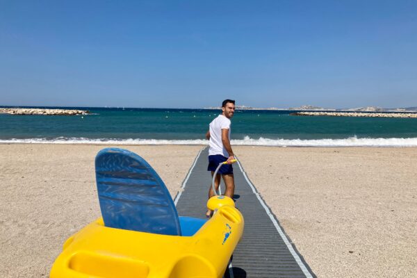 A nous la mer !, dispositif handi-plage