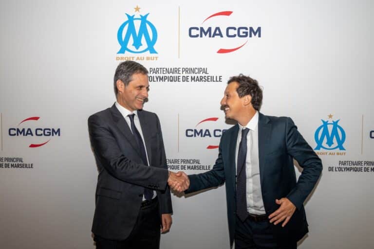 CMA CGM nouveau partenaire de l’Olympique de Marseille