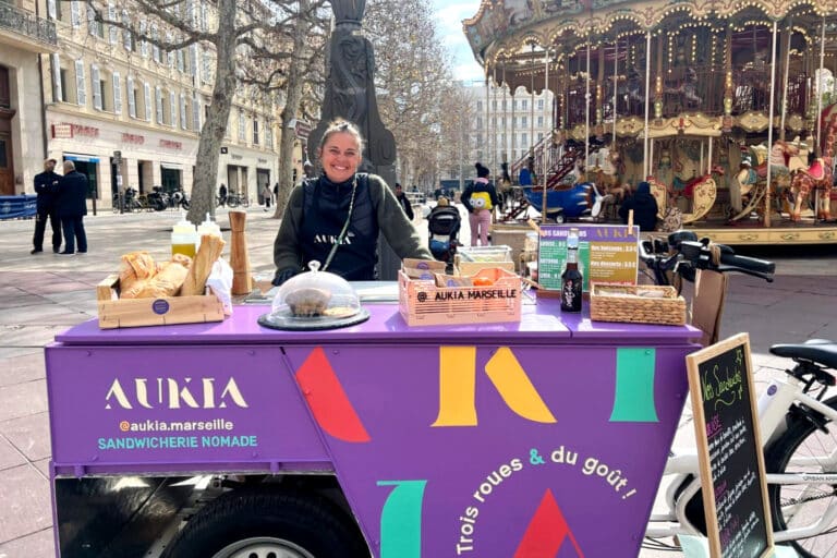 Aukia, une sandwicherie nomade dans les rues de Marseille