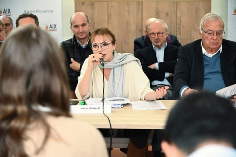 À Aix, élus et chefs d&rsquo;entreprises militent pour un BHNS entre la Constance et la Duranne