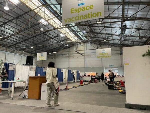 Espace vaccination parc Chanot