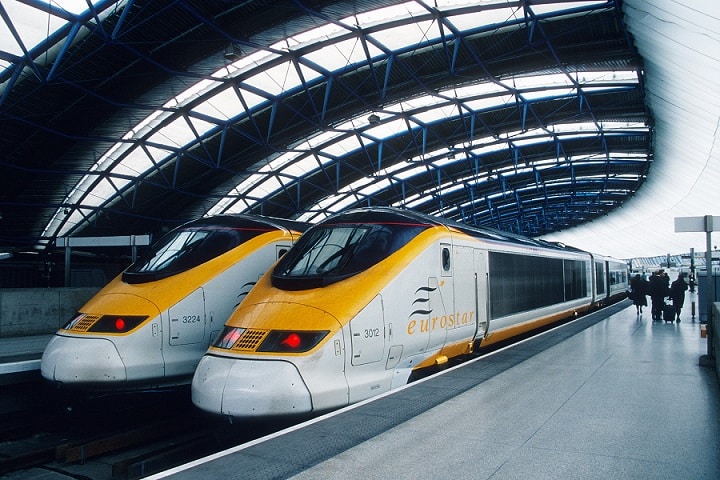 Top départ pour le TGV Eurostar qui relie Marseille et Londres