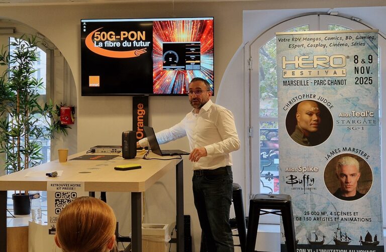 À Marseille, Orange teste la fibre du futur cinq fois plus rapide